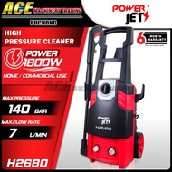 [ 100% Original ]Power Jet (H2680) High Pressure Water Jet Cleaner 140 Bar (Induction Motor)