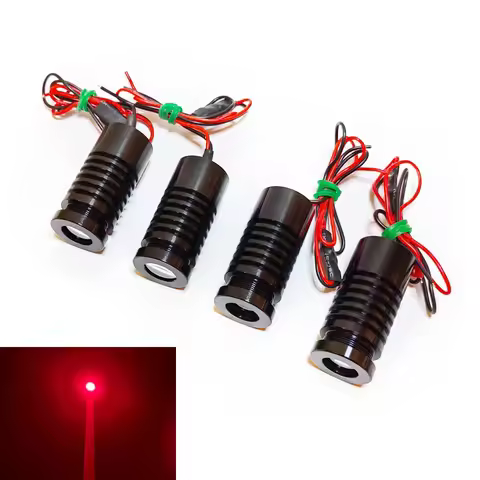 4pcs 100mW/200mW 650nm Red Fat Dot Thick Beam Laser Module for Halloween Party Lighting