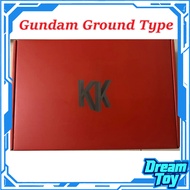 HG GundamGround Type (RED)  HG (give away water decals+model stand) Assembly Model [kk