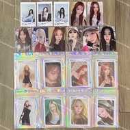 [Giselle] AESPA Karina Giselle Winter Ningning Photocard with rounded corners