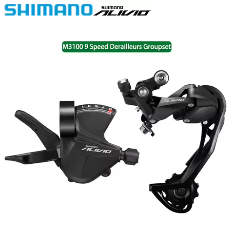 Shimano Alivio M3100 Suit Shifter Lever Rear Derailleur SGS 9s Mini Groupset For MTB Bicycle Mountai