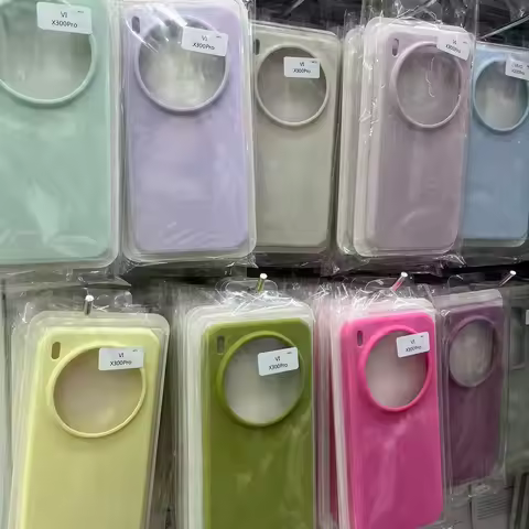 Shockproof Soft Liquid Silicone Phone Case For Vivo X300 X200 Ultra X200 Pro Mini X300 Pro, Slim Ski