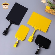 〔8C05〕 1 Pcs Fruit Price Tag Merchandise Display Wear-resistant Sign Holder Clip Food Advertising PV