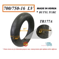 700-16 700R16 7.00-16 LV long valve light truck lorry tires inner tube - lori tayar tiub