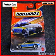 Matchbox BMW i4 Police Sedan 2023 (New Casting) BMW Matchbox 2025 New Car Collections Hotwheels BMW 