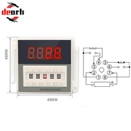 [DRHT] DH48S-2Z 12V-220V SPDT Programmable Timer Time Switch Relay +