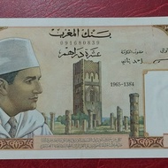 Morocco 10 dirhams 1965