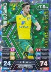Match Attax 2013/2014 Ricky Van Wolfswinkel Norwich City Star Signing 13/14