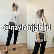 KEMEJA MIRANDA BATWING TOP/ batwing shirt crinkle batwing TOP