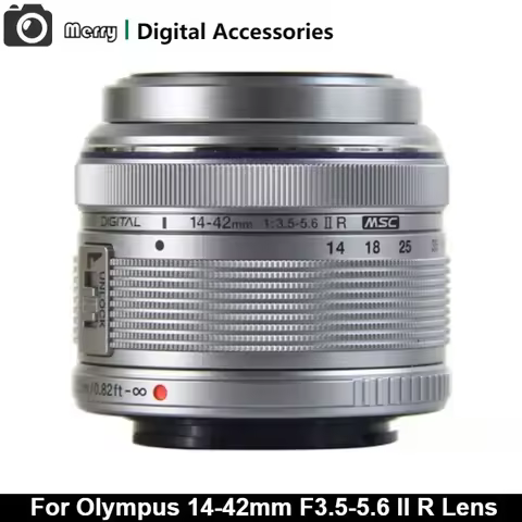 98% New Genuine M.ZD 14-42mm F3.5-5.6 II R Lens For Olympus 1442 II R Lens M43 mount Mirrorless Lens