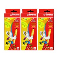 Stabilo Triangle Jumbo HB Pencil 6s