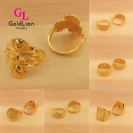 Emas GoldLian Ring - Cincin Dewasa (GR642)(GR643)(GR648)(GR649)(GR650)(GR651)(GR652)