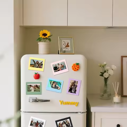 For Instax wide W400/210/300/LOMO Camera 5-Inch Magnetic Piece Table Decoration Wide/Magnetic Suctio