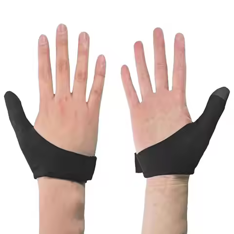 Bowling Thumb Glove Unisex Bowlers Finger Saver Protective Glove Bowling Exercise Sport Workout Equi