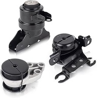 ENA Engine Motor Mount and Trans Mount Kit 3PCS Compatible with 2001 2002 2003 2004 Ford Escape Mazd