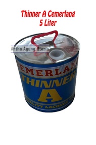 Thinner / Thiner / Tiner A Cemerlang Campuran Cat (5 Liter / 1 Galon)