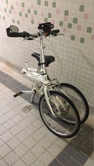 Dahon dragon D7摺疊單車 （有泵，車頭燈）