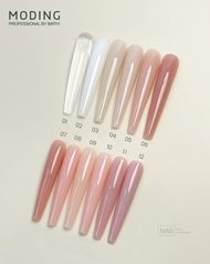 Moding Pure Nude Builder Gel Kit ชุดต่อเล็บเทคนิค Dual Form