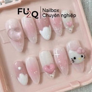 Nailbox Fu2Q – Super Cute Hello Kitty Fake Nails Set
