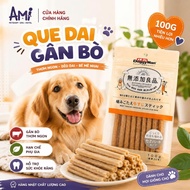 DoggyMan Beef Tendon Sticks for dogs 100gr bag - Chewy Dog Reward Snack