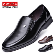 VMAL Men’s PU Leather Dress Formal Oxfords Leather Shoes Business Shoes Slip-On