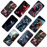 Cool Iron Man movie RS-9 for Redmi Note 10 Pro Max 10S 10T 11S 11t Plus 11E Compatibility TPU phone 