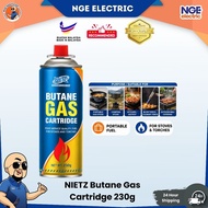 Hardware | NIETZ Butane Gas Cartridge 230g Portable Stove Gas Canister Camping Gas Cartridge