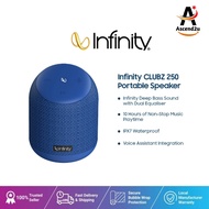 [INFINITY MY] - Infinity by HARMAN Clubz 250 Ultra Portable Bluetooth Speaker | Dual Equalizer | Wir