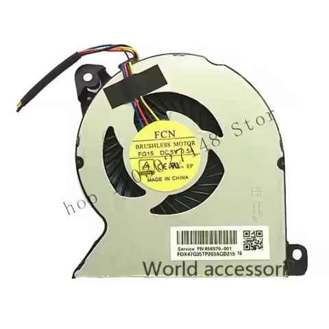 WYORESY New CPU Fan For HP ProBook 450 455 440 445 470 G2 450 G1 Laptop Radiator 767433 -001 # =/