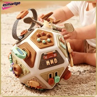 Educational Baby Busy Cube Toys for Toddler, Parent-Child Interaction Activity Busy Cube Sensory Toy