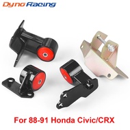 D15/D16 TO H22/H23 Engine Motor Mount Swap For 88-91 Honda Civic EF/CRX H-Series