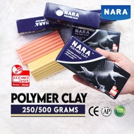 Nara Professional Polymer Clay 250g/500g Soft Polymer Clay Art Oven Bake Clay Craft DIY Jewelry Maki