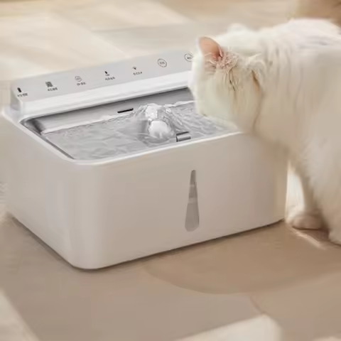 A 5-liter Capacity Wireless Sensor Can Multi-cycle Live Water Filter Pet Automatic Water Dispenser S