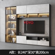 L0369高身電視櫃 墻櫃 電視櫃背景墻一體櫃 組合櫃 加高電視櫃 TV櫃 客廳收納櫃 多顏色選擇實用儲物櫃 書櫃 酒櫃 電視機櫃 抽屜櫃 全新包送貨TV cabinet