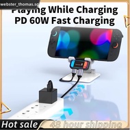 Switch 2 Compatible Portable Docking Station with 4K  Output& PD Charging, Mini Travel Design for NS