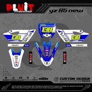 Decal Yz 85 New Full Body Decal Stiker Yz 85 Decal Sticker Yz 85 New 145