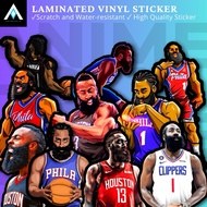 JAMES HARDEN NBA BASKETBALL STAR STICKERS ~ LAMINATED VINYL STICKERS ~ANIMEHOLIC