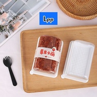 [ 10 PCS ] Half roll mica Box suitable for cakes, roll cakes, cakes, desserts.