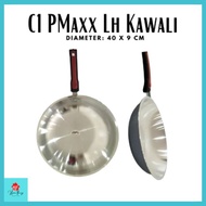 POWERMAXX LONG HANDLE KAWALI / HIG QUALITY KAWALI / ALUMINUN KAWALI / LUTUAN / FRYING PAN STIR FRYPA