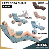 (JIJI.SG) Multi-Fold Lazy Sofa Chair / (Fabric)  - Floor Chairs / Living Room / Furniture / jt