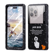 Luxury IP68 Waterproof Phone Case for Samsung Galaxy S25 S24 S23 S22 S21 Note 20 Ultra A54 A55 A56 5