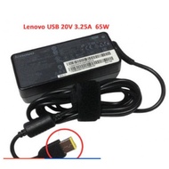 NEW IBM LENOVO 20V 3.25A 4.5A Laptop Power Adapter Charger USB RECTANGLE Head