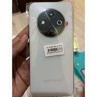 TECNO SPACK 30C KL5 HOUSNG CASING CASE BACKDOOR PLUS BAZEL FULLSET CAMERA GLASSRing BEZEL BACKCOVER