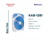 Miyako KAB-1281 Box Fan [12 Inch]