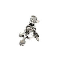 New Pillow Texture 115chrome Hearts Crome Hearts Medium Flame Cross Small Ring Sword Keychain a2d