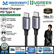 UGREEN Type C to C Charger Cable Charger For iphone 15 16 17 Android Fast Charging 60W 100W
