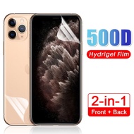 PPF Film full màn cong Mặt trước + sau Cho iPhone 13 12 11 Pro XS Max Mini XR X 6 7 8 S Plus Bảo Vê