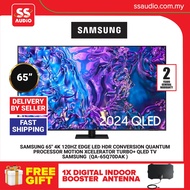 【 DELIVERY BY SELLER 】Samsung 65" Q70D QLED 4K Smart AI TV (2024) | QA65Q70DAKXXM  (65Q70D 65 Inch T