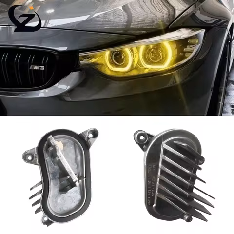 M3 M4 Yellow DRL Modules for 2018 2019 2020 F36 F32 F82 F80 F33 LCI 430i 440i 420i Non-Adaptive Head