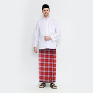Sarung ATLAS Premium 550 Kombinasi Merah